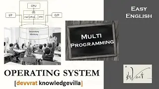 1.2.4 Multi programming operating system with it's examples,properties, limitation & comparison