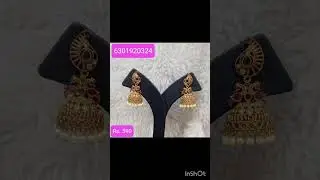 cz buttas, normal ear rings, cz harams available