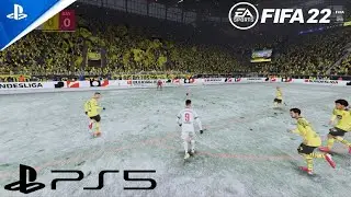 Bayern Munich vs Borussia Dortmund | FIFA 22 Third Person POV [4K 60FPS]