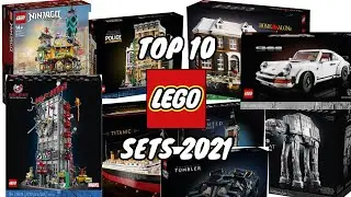 Top 10 LEGO sets in 2021!