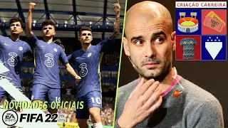 FIFA 22: VAZAM NOVIDADES DO MODO CARREIRA E TODAS AS MUDAN&Ccedil;AS OFICIAIS PRO JOGO!!