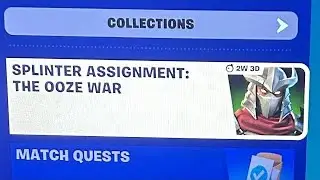 Fortnite Splinter Assignemt Quest: Search a Ninja Turtle Supply Drop