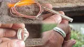 Silver Unike desin Ring making | Silvermith jewelry Making