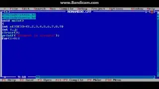 c program to declare, initialize and access two dimensional array-C programming tutorial-32