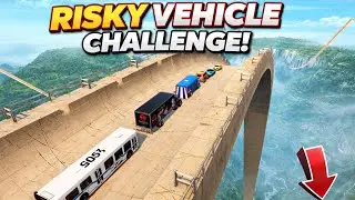FULL THROTTLE CHAOS! 🚗💨 Deadly Downhill Crashes 💥| BeamNG.drive