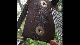 Truss plate press