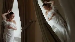 Wedding session. Spectacular wedding dress for 2024. Wedding fashion.