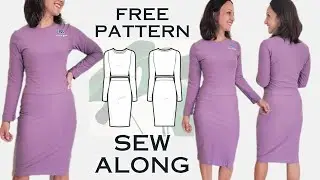 DIY Two Piece Outfit | Free Sewing Pattern + Easy Machine Embroidery