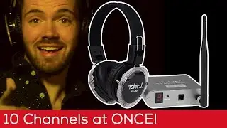 Get a 10 Channel Silent Disco System today!