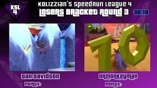 KSL4 | Losers Bracket Round 3 | Daniel Davidson vs Dr. Monkeyman