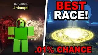 ИСПОЛЬЗОВАНИЕ РАСЫ АРХАНГЕЛОВ!! в игре The Forge Roblox
