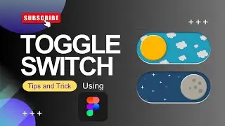 Figma Toggle Switch Animation | Step by Step Tutorial | Shortcut Key | Figma tutorial for beginners