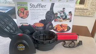 Presto 03512 Stuffler Stuffed Waffle Maker, Belgian, Large, Black (Complete Review)