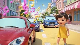 Seis Peque&ntilde;os Coches de Juguete Bip Bip | Canciones Infantiles y Rimas para Ni&ntilde;os