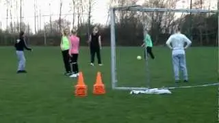 training damesvoetbal badnieuweschans 2.