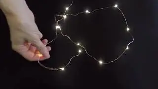 20 LED USB Copper String Light with Warm White Color | Unboxing, Review and Demo