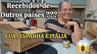 RECEBIDOS DOS EUA / ESPANHA E ITÁLIA 