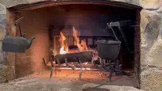 Frame TV Fireplace