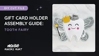 DIY Tooth Fairy Pouch | Paper Tooth Fairy Holder Template
