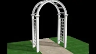 Nantucket Deluxe Arbor - Assembly