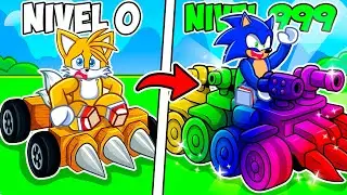 Construí el MEJOR COCHE en BATALLAS DE COCHES en Roblox!