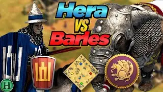 Lithuanians vs Persians | 1v1 Arabia | vs Barles | AoE2