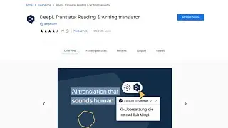 Use DeepL Chrome Extension to Translate Words and Phrases.