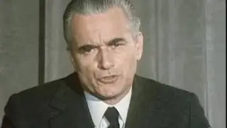 Conf&eacute;rence de presse de Jacques Chaban Delmas