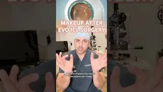 Makeup after EVO ICL surgery