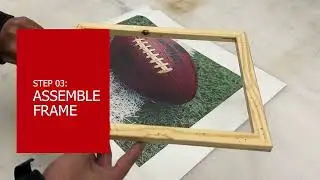 How to Create Framed Canvas Textured Prints on the Mimaki UCJV330 | UV Print and Cut