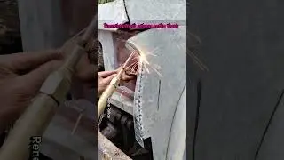 gaswelding corner cabin truck dodge #fabricationdodge #Latero #weldingtechniques