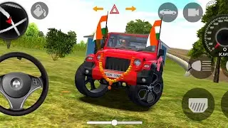 Modified Mahindra Thar😈Games:Indian Red Thar (Gadi Wala Games) Car Game Android Game - #2026