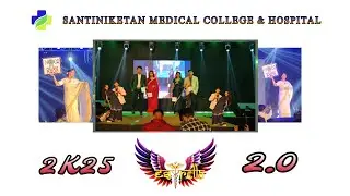 Ramp walk of Estrella 2K25 2.0 at Santiniketan Medical College & Hospital on 23rd December