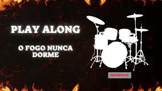 O Fogo Nunca Dorme - Play Along Gospel (sem bateria) #playalong #sembateria #gospel #drumless