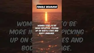 Amazing! Female Behavior Fact#1 | Female Behavior Facts | #shorts #facts #femalebehavior