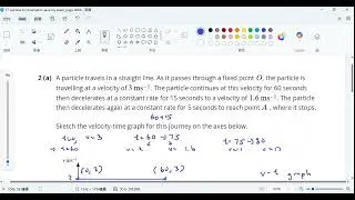 17 calculus for kinematics save my exam 2 Hard Question