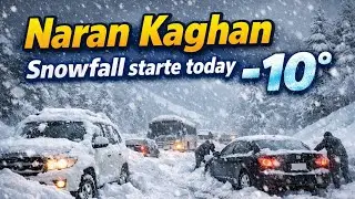 Naran Shogran Housefull in Snowfall ❄️ | Discover Naran Valley