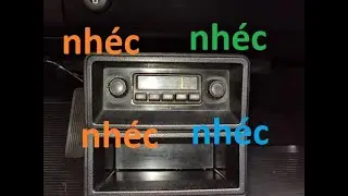 Tirando barulho do r&aacute;dio no console Corcel II 82 83 e 84