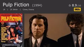 Pulp Fiction movie TRAILER 🍿ranked by IMDb - Tarantino (1994)