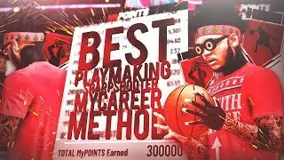 BEST PLAYMAKING SHARPSHOOTER MYCAREER METHOD ON NBA 2K19! EARN 300K XP A HOUR! 99 OVERALL IN A WEEK!