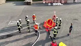 LF 20 KATS Freiwillige Feuerwehr Tiste - Übung Wienerberger
