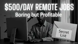 How to Earn $500/Day: The Most Overlooked Remote Jobs in Finance