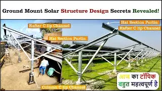 Ground Mount Solar Structure Design Secrets Revealed!