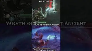 God of War Wrath of the Frost ancient Comparison #shorts