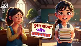 दुआ,सपना और आत्मविश्वास एकलड़की की जिंदगी बदलने वाली कहानी।#animation#biblestory#christianstoryhindi