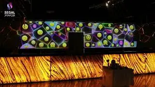 Golden Night Restaurant Projection Mapping
