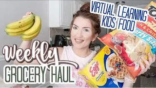 Walmart Grocery Haul | Family of 4 | Virtual School Kids Lunch Ideas | Working Mom Meal Prep 2020