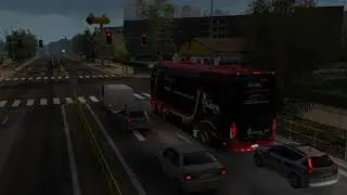 Euro Truck Simulator 2 Bus trip to Bremen with Marcopolo Paradiso G7 1800 DD 8x2