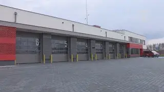 Straż pożarna w nowym obiekcie - Telewizja Kanał S w Lubartowie