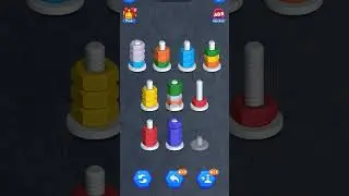 👉 Nut Sort Puzzle Game | Brain Teasing Sorting Challenge | Fun Gameplay